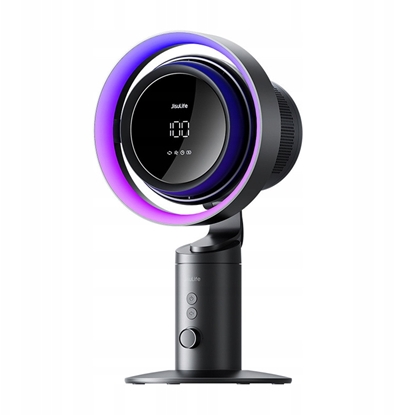 Attēls no Wentylator turbinowy Jisulife Table Fan Pro3 10000mAh biurkowy z filtrem - ciemnoszary