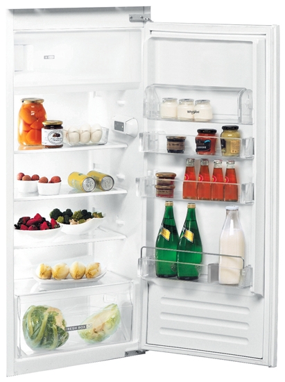 Picture of Whirlpool Refrigerator | ARG 7342 | Energy efficiency class E | Built-in | Larder | Height 122 cm | Fridge net capacity 171 L | Freezer net capacity 18 L | 36 dB | Inox
