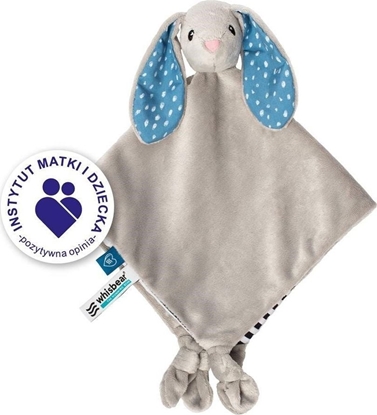 Attēls no Whisbear DouDou Kocyk Przytulanka Króliczek szary