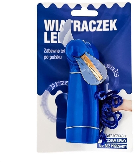 Изображение Wiatraczek led niebieski