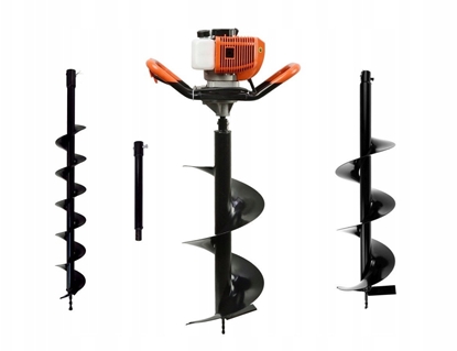 Attēls no wider spalinowy + wierta(10cm,20cm,30cm) + adapter 50cm (1/2)