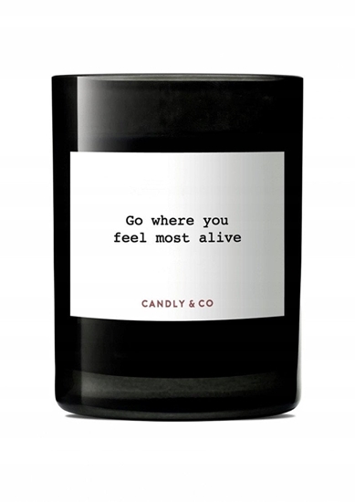 Picture of wieca sojowa w szkle CANDLY&CO, Go Where You Feel Most, zapach No.5, 250g