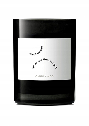 Picture of wieca sojowa w szkle CANDLY&CO, It Will Happen When The., zapach No.3, 250g