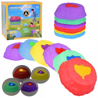 Picture of wiecca cieka sensoryczna - kamienie do treningu równowagi 6 szt. SP0828