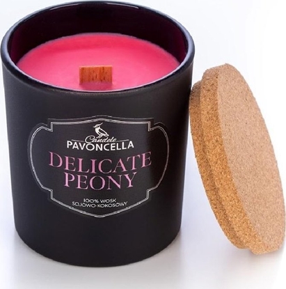 Picture of wieczka sojowa Delicate Peony czarna 135g