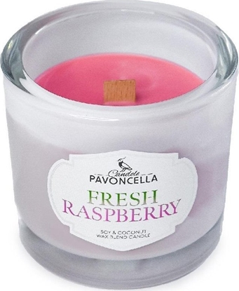 Изображение wieczka sojowa Fresh Raspberry biaa 170g