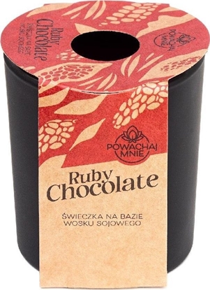 Picture of PLANTES&PARFUMS PROVENCE wieczka sojowa Powchaj mnie Ruby Chocolate czarny