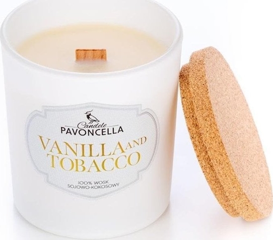 Picture of wieczka sojowa Vanilla and Tabacco biaa 135g