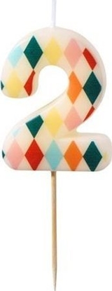 Attēls no wieczka urodzinowa 2 romby 5,5cm