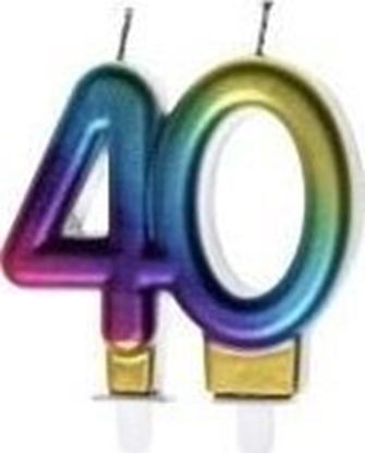 Изображение wieczka urodzinowa 40 kolorowa