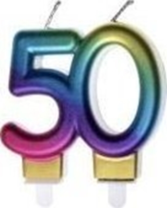 Изображение wieczka urodzinowa 50 kolorowa