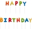 Picture of wieczki happy birthday wielokolorowe 13szt.