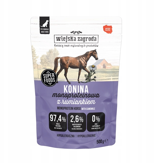 Изображение Wiejska Zagroda Monobiakowa z konin 500g