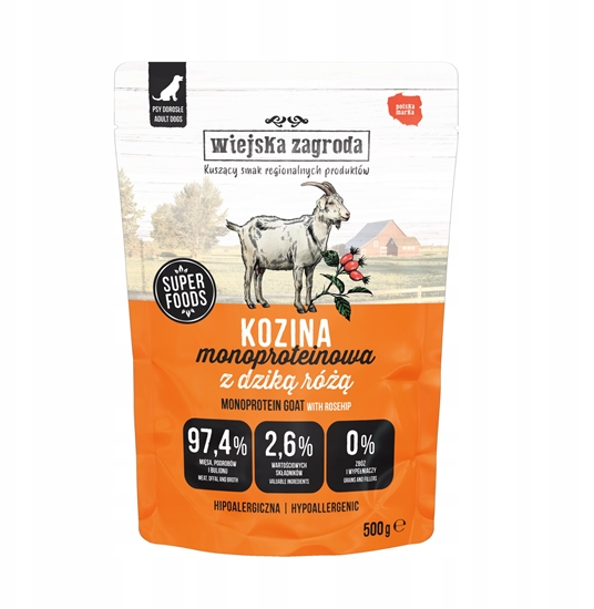Изображение Wiejska Zagroda Monobiakowa z koz 500g