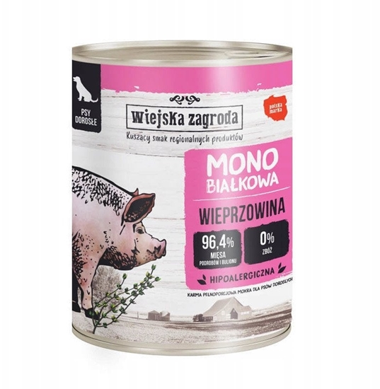 Picture of Wiejska Zagroda Monobiakowa z wieprzowin 800g