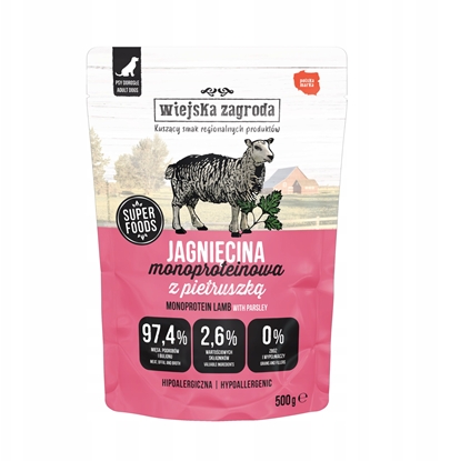 Picture of Wiejska Zagroda Monoproteinowa z jagnicin 500g