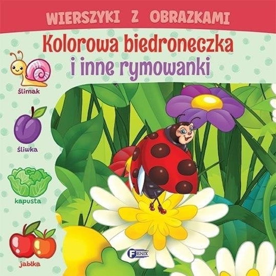 Изображение Wierszyki z obrazkami: kolorowa biedroneczka..