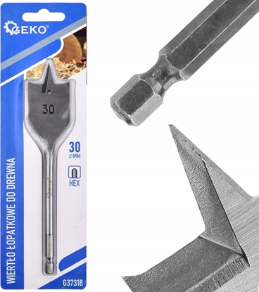 Attēls no Wierto Geko Wierto opatkowe do drewna 30x152mm HEX (20/200)