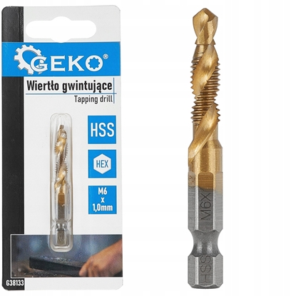 Attēls no Wierto gwintujce HSS M6 x 1,0mm HEX (50/250)