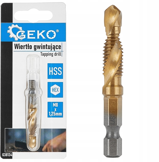 Picture of Wierto gwintujce HSS M8 x 1,25mm HEX (50/250)