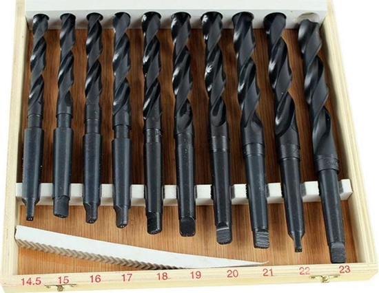 Изображение Wierto Silver stopniowe walcowe 16 15 17 18 20 19 21 22 23 145mm zestaw (10420)