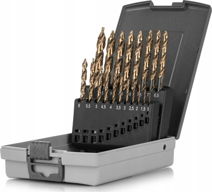 Attēls no Wierto SMART365 kpl. wierte hss co step-tec 19szt 1-10x0,5mm