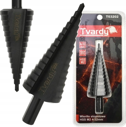 Picture of Wierto Tvardy Wierto stopniowe HSS M2 TiAlN 4-32mm (100)