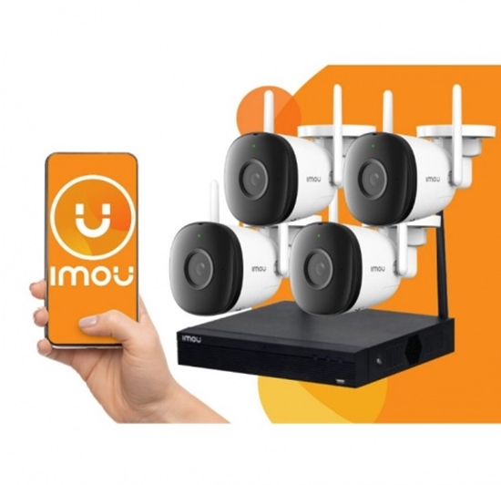 Изображение Wi-Fi videnovērošanas komplekts ar iebūvētu HDD 1TB | Imou