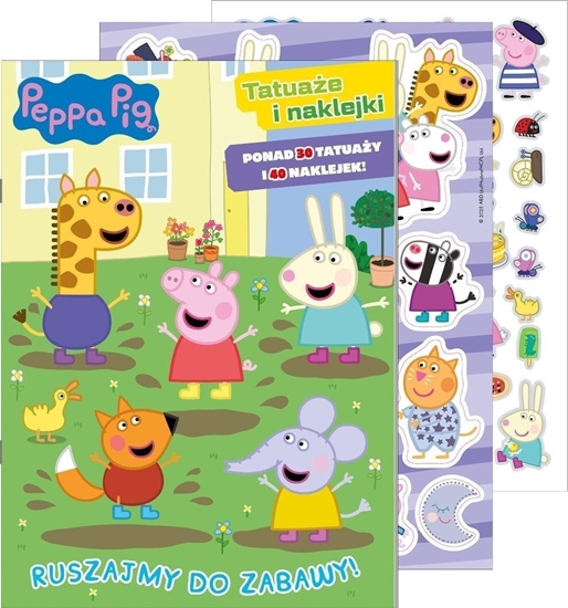 Picture of winka Peppa. Tatuae i naklejki. Ruszajmy do...