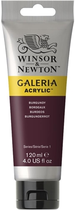 Picture of Winsor & Newton Galeria, 120 ml, Burgundy, Tube