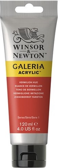 Picture of Winsor & Newton Galeria, 120 ml, Orange, Red, Tube