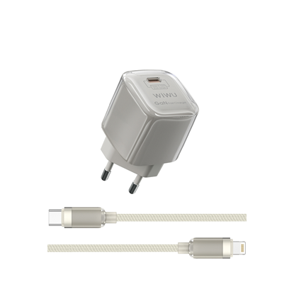 Picture of WIWU Jello 20W GaN Charger Sets Wi-U016 C-L, EU Pl