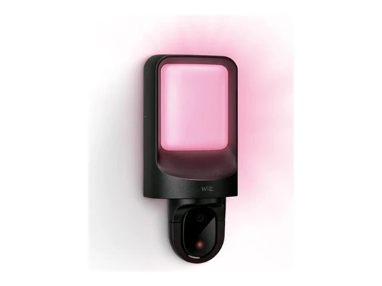 Picture of WiZ WiZ | Smart WiFi Outdoor Wall Light with Camera | 2700 K