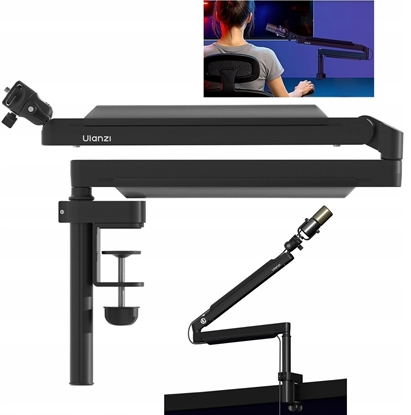 Picture of Wysignik Rami Uchwyt Do Mikrofonu Mikrofonowy Na Mikrofon / Ulanzi / Zj05