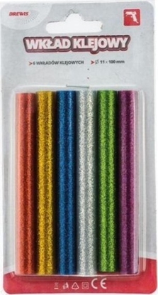 Picture of Wkad klejowy kolorowy 6szt