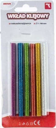 Picture of Wkad klejowy kolorowy 6szt