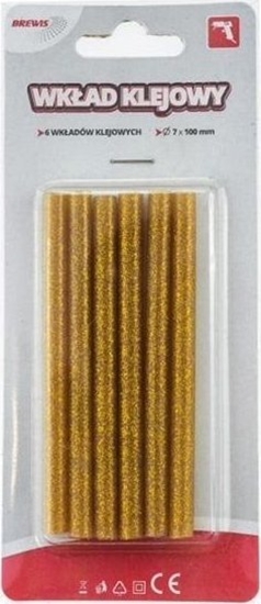Picture of Wkad klejowy zoty 6szt