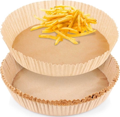 Attēls no WKAD PAPIEROWY DO FRYTOWNICY 20cm 50szt. OKRGY 279011