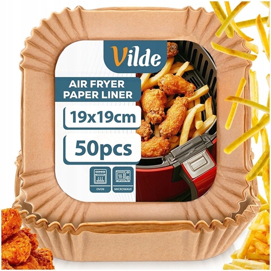 Picture of WKAD PAPIEROWY DO FRYTOWNICY KWADRATOWY 19 x 19cm 50szt. 279044