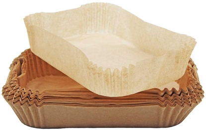 Изображение WKAD PAPIEROWY DO FRYTOWNICY PROSTOKTNY 22x14cm 100szt. 3761