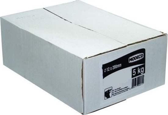 Picture of Wkady klejowe Modeco do metalu 12 mm x 200 mm miodowe 250 szt. 5 kg PRO+ (MN-97-993-B)