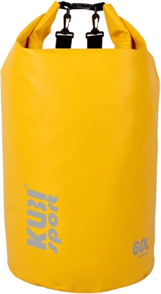 Attēls no Wodoodporna Torba Worek Wodoszczelny na ód Kajak óty KUBISPORT 60 l