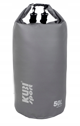 Picture of Wodoodporna Torba Worek Wodoszczelny na ód Kajak Szary KUBISPORT 50 l