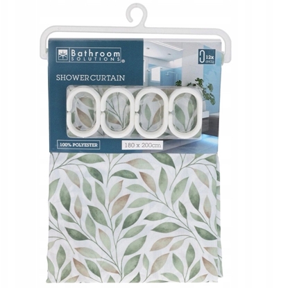 Picture of Wodoodporna Zasona Prysznicowa azienkowa BATHROOM SOLUTIONS 180 x 200 cm