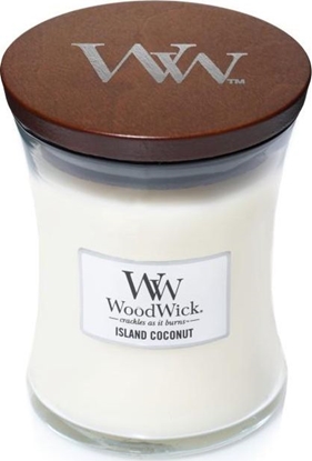 Изображение WoodWick wieca w szkle rednia Island Coconut 114mm x 98mm (92115E)