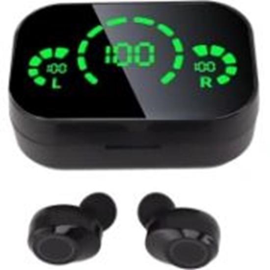 Picture of WoW YD04 TWS Bluetooth 5.3 Wireless Hi-Fi Headset with HD Mic USB Power Bank