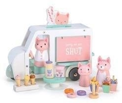 Picture of Wóz z mlecznymi koktajlami i lodami rodzina Kitty