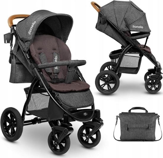 Picture of Wózek Lionelo Annet Tour stone caramel do 22kg, akcesoria