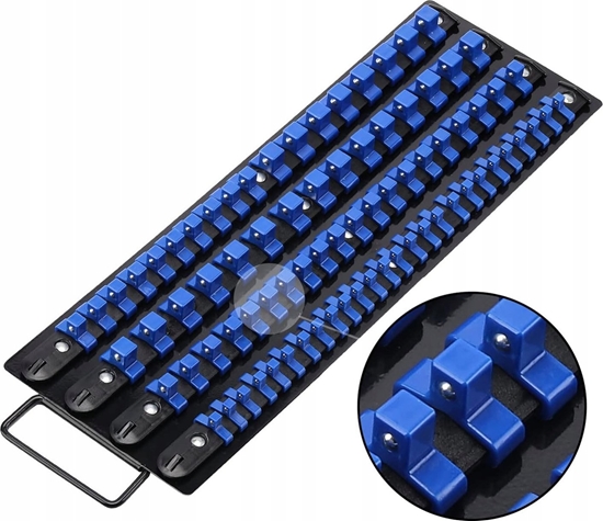 Изображение Wózek narzdziowy Hikoki SATRA ORGANIZER FOR SOCKETS 1/4" 3/8" 1/2"