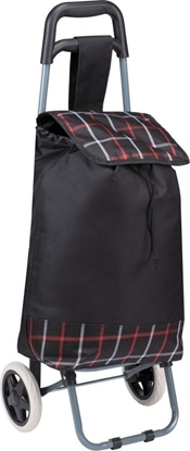 Изображение Wózek torba na kólkach na zakupy ze stelaem 31l czarny